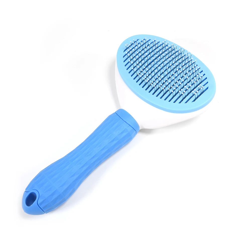 Fur-tastic Fido Fluff Remover: The Stainless Steel Shed-Stopper for Hairy Hounds and Cat-astrophic Kitties!